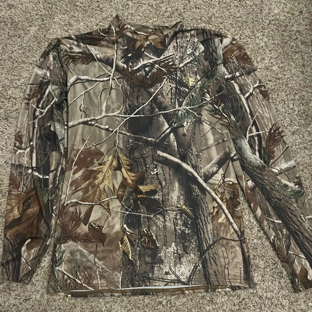Camouflage Long Sleeve Men's Shirt